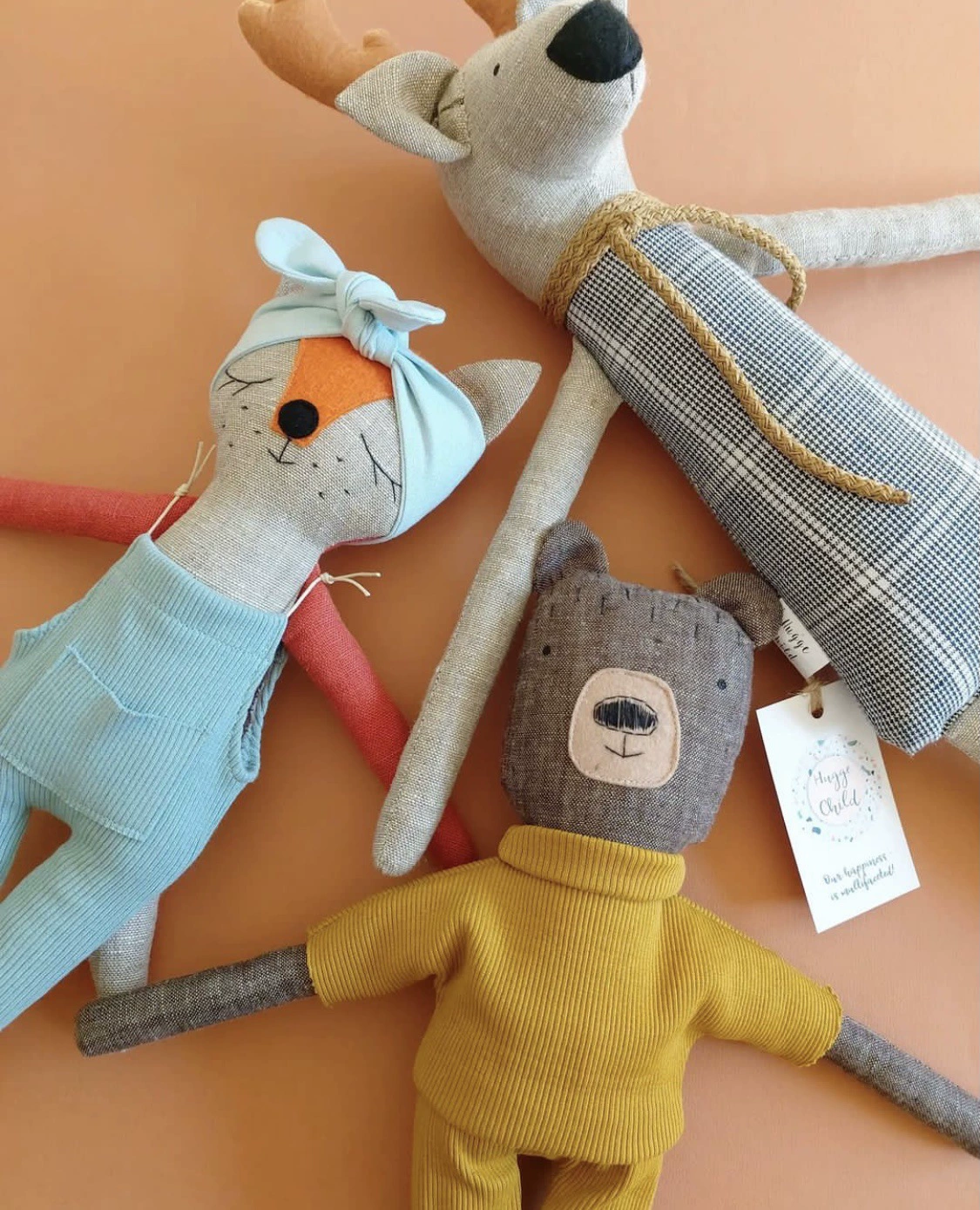 Cartoon creative appeases doll, decorations for children's room, new collection