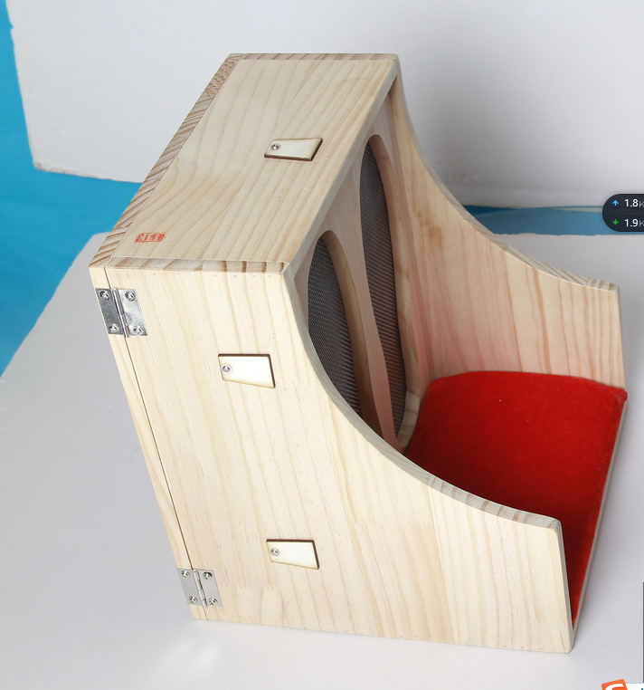 Wooden Foot Moxibustion Box Portable Sole Warming Device with Moxa Sticks for Home Relaxation 27.5x28.5x32cm overview