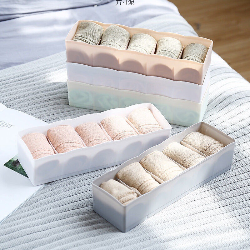 下着収納ケース布芸大容量下着ブラジャー格子収納ケース靴下収納卸売り|undefined