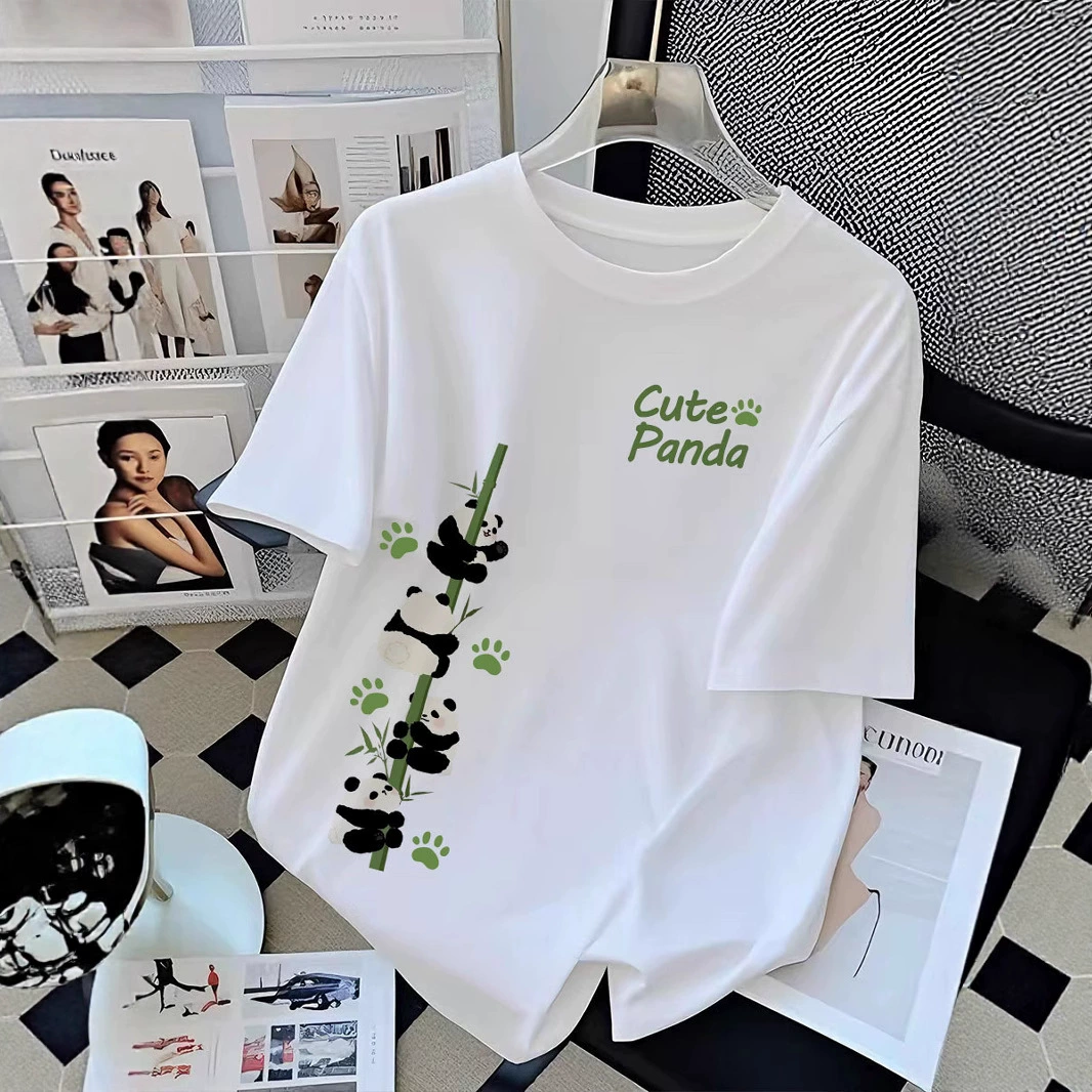 Летняя корейская версия расческа хлопчатобумажная футболка с короткими рукавами