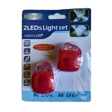 Лампа-лягушка, картхолдер, упаковка, велосипед, передние фары с коробкой передач, мигающая лампа