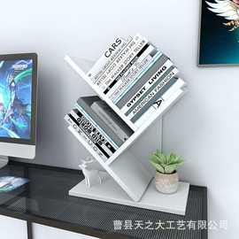 木质桌面置物架多层学生宿舍书本收纳架花盆摆件架杂志唱片展示架