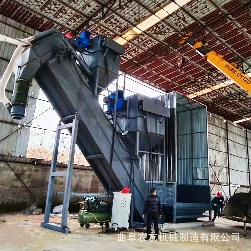 石灰石粉集装箱卸车机 水泥灰自动装车吸灰机 库房粉煤灰卸车机