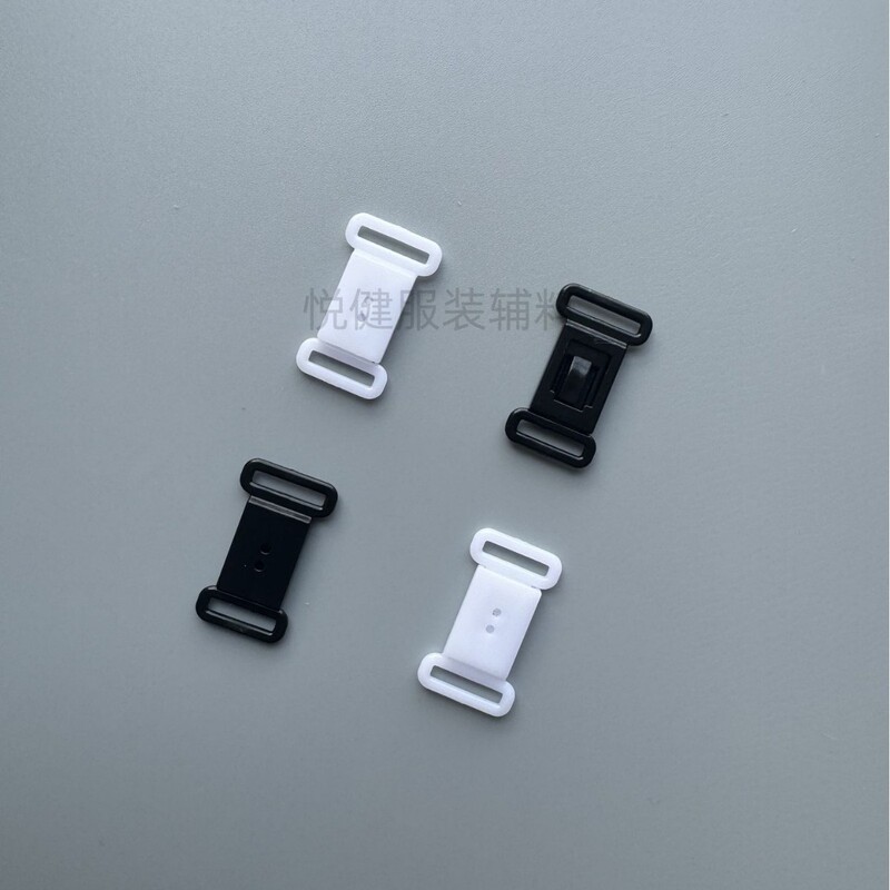 Bow tie with elastic adjustment buckle plastic bow tie buckle jk uniform bow tie pair buckle factory stock direct sales