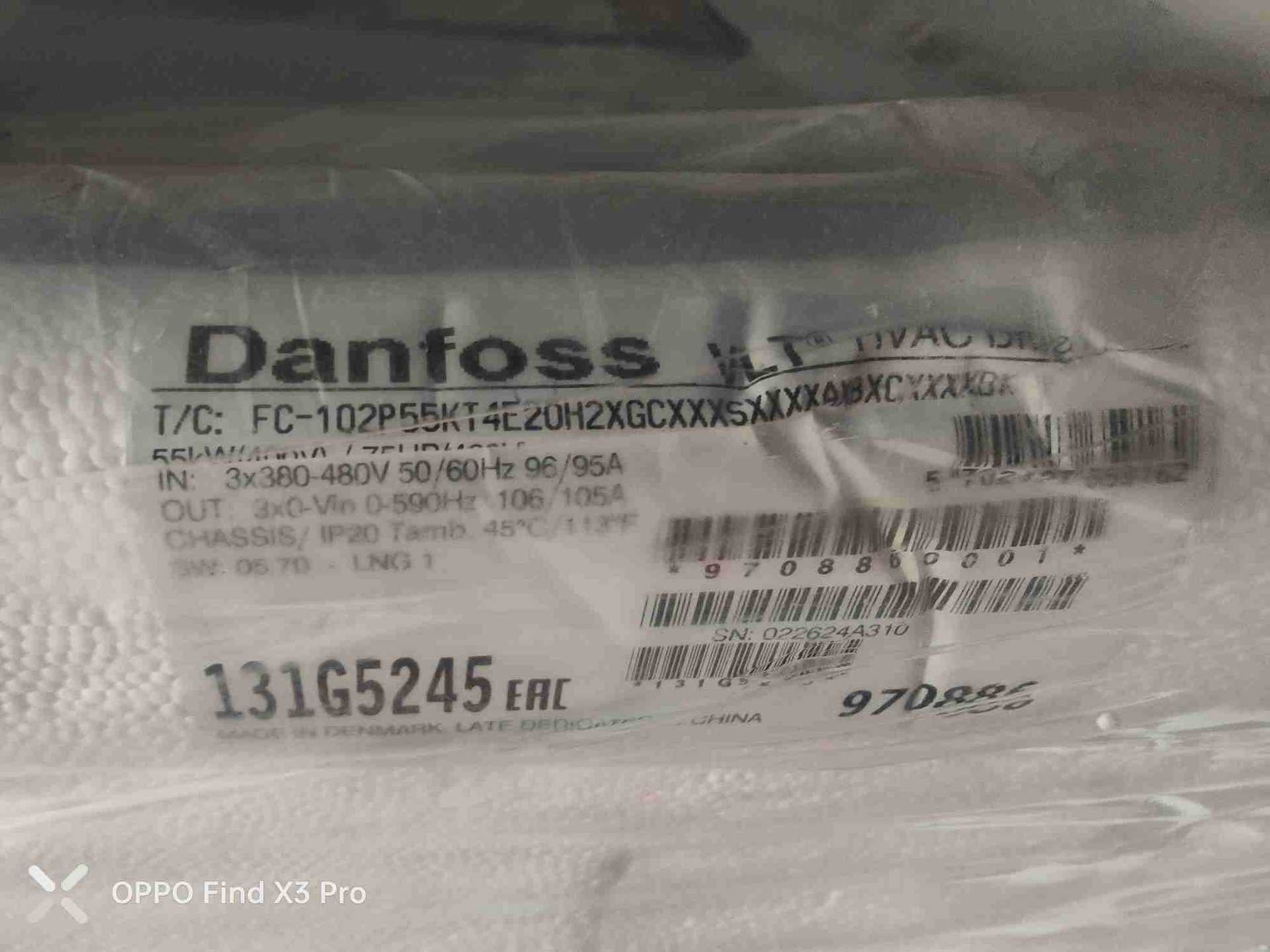 丹佛斯变频器55KW FC102系列FC-102P55KT4E20H2XGC 全新现货