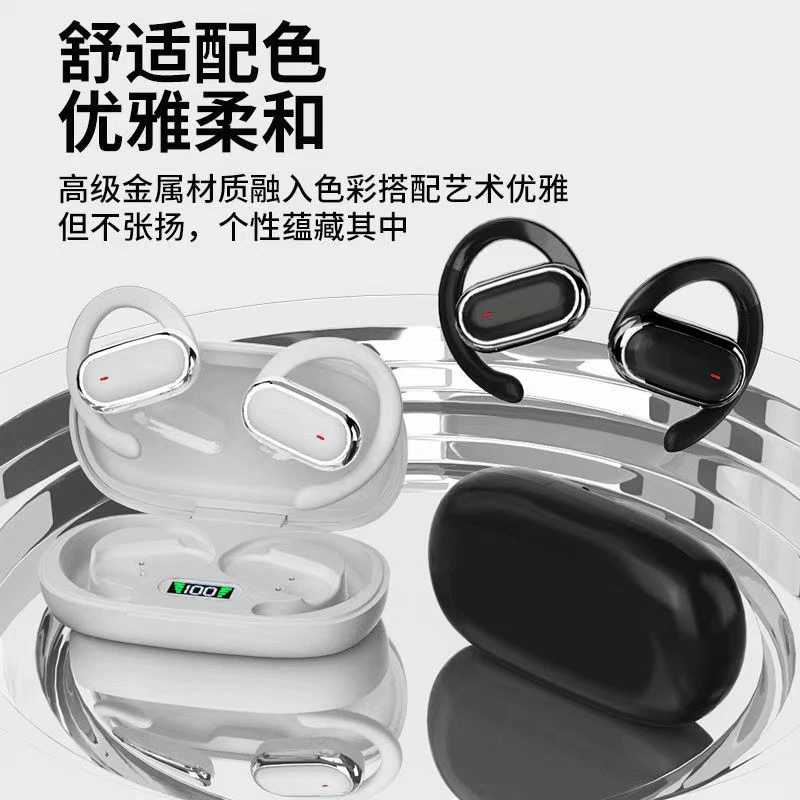 Новый высокий уровень звука трансграничный bluetooth X96 Han 5.3 Smart цифровой дисплей длительный срок службы комфорта носить наушники универсальный