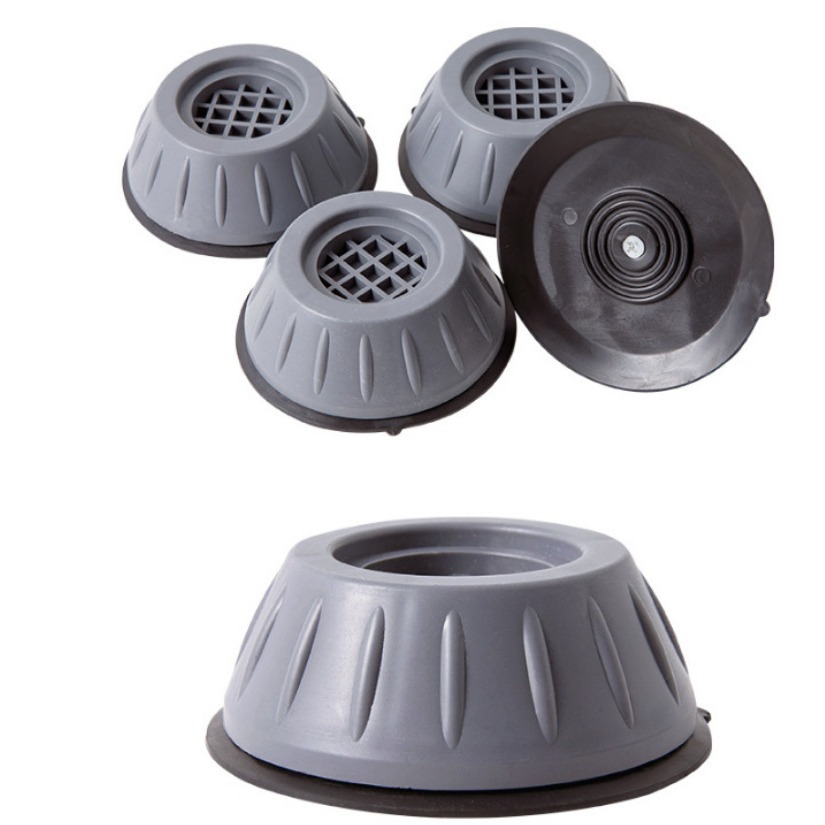 Lavadora antideslizante anti-vibración almohadilla del pie aumento del tambor amortiguación Mute Mat aumento de la base anti-Funcionamiento artefacto fijo