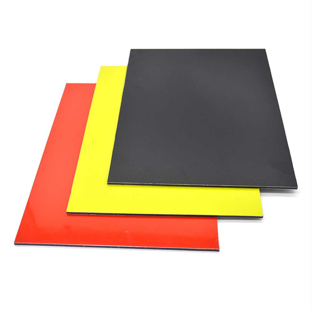 诚歌铝塑板3mmPE白色广告板灯箱背板门头装修标识标牌批发铝塑板