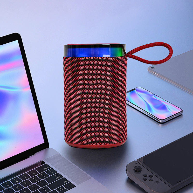 6.0蓝牙音箱家用包布音响便携式户外防水小桌面低音炮户外便携|undefined