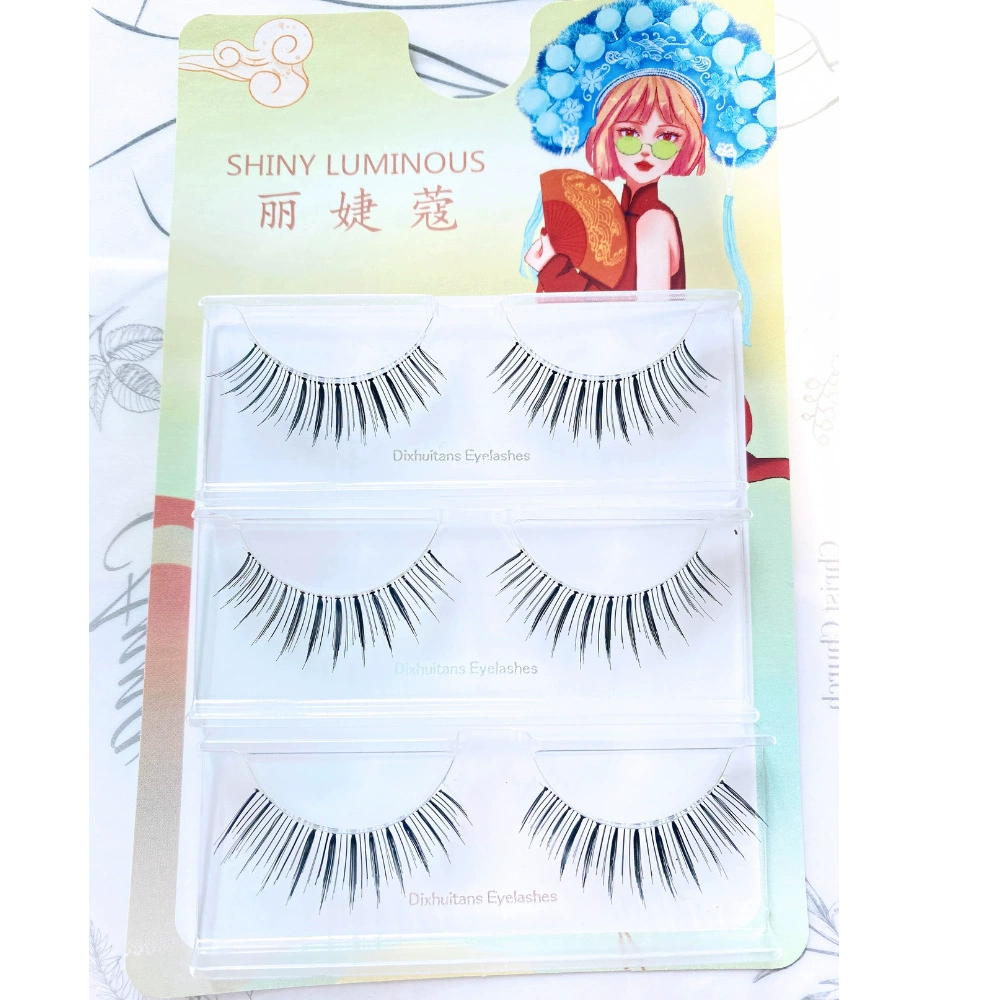 Накладные ресницы Curly U‑образные для удлинения, естественный эффект, корейский стиль