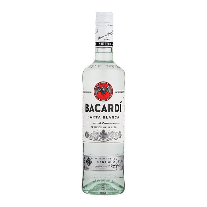 包邮进口洋酒百加得白朗姆酒BACARDI RUM Mojito莫吉托调酒基酒