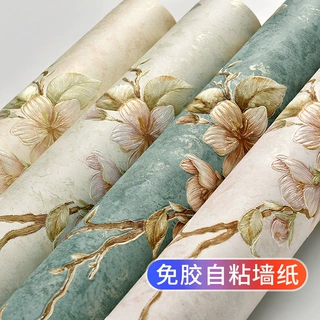 复古美式自粘墙纸3D立体温馨卧室宿舍客厅电视背景墙壁纸墙贴家用