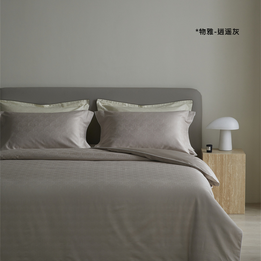 Super suave Clase A ~ 80s Aksu de fibra larga de algodón jacquard de cuatro piezas conjunto de alta calidad de algodón puro sábana apta para la piel sábana ajustable