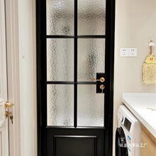 卫生间钢窗铁门法式复古门老老门上海厕所门阳台隔断门铝合金开门