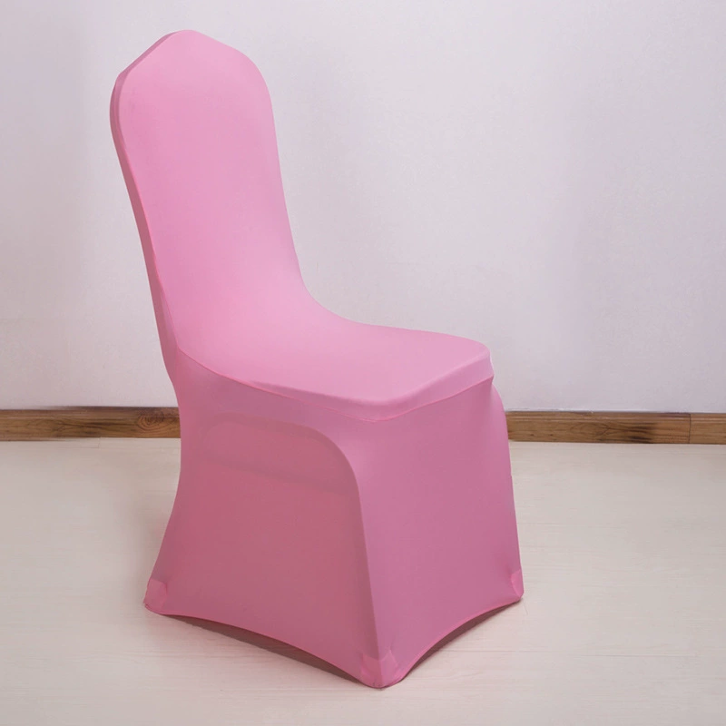Толстая белая эластичная обивка для стула набор банкетное заседание отель праздник свадьба свадебный стул сиденье спинка чехол спинка сиденья