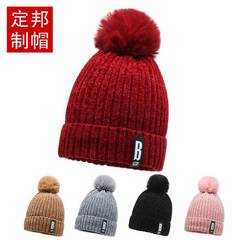 冬の新型シェニール毛糸帽を卸売りします。