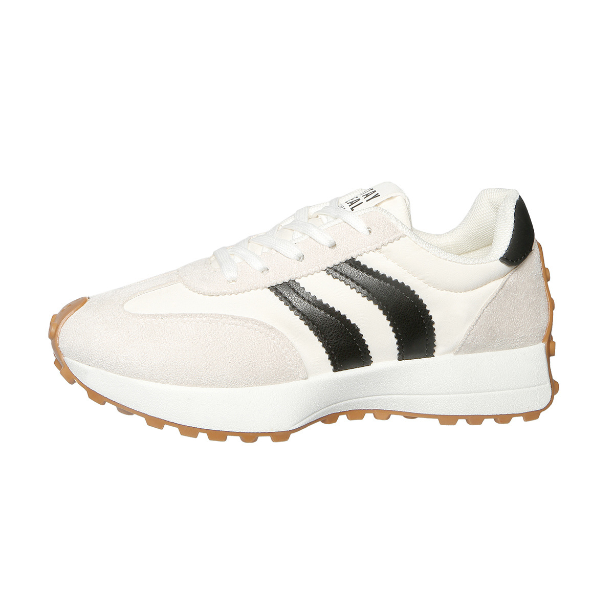 Zapatos de mujer de tamaño grande transfronterizo de cintura pequeña zapatos de papá mujeres primavera y verano nuevos zapatos casuales rojos de suela gruesa zapatos deportivos Gump