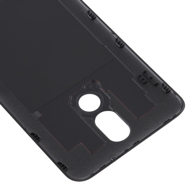 Aplicable para LG K8 (2019) cubierta trasera de la batería (color: negro)