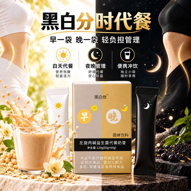 Probiotics meal replacement milkshake lazy konjac belly-filled fruit and vegetable enzyme powder breakfast dietary fiber protein powder wholesale Probiotics meal replacement milkshake lazy konjac belly-filled fruit and vegetable enzyme powder breakfast dietary fiber protein powder wholesale