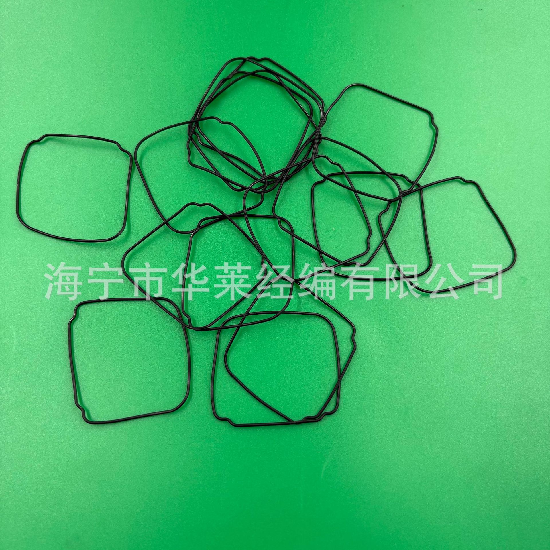 现货矩形防水圈 耐高温FDA食品级硅胶密封圈 户外灯密封圈