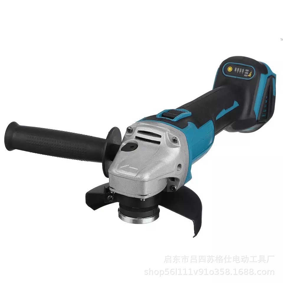 *工厂直销125无刷锂电角磨机打磨机批发汽车美容磨光机角磨机