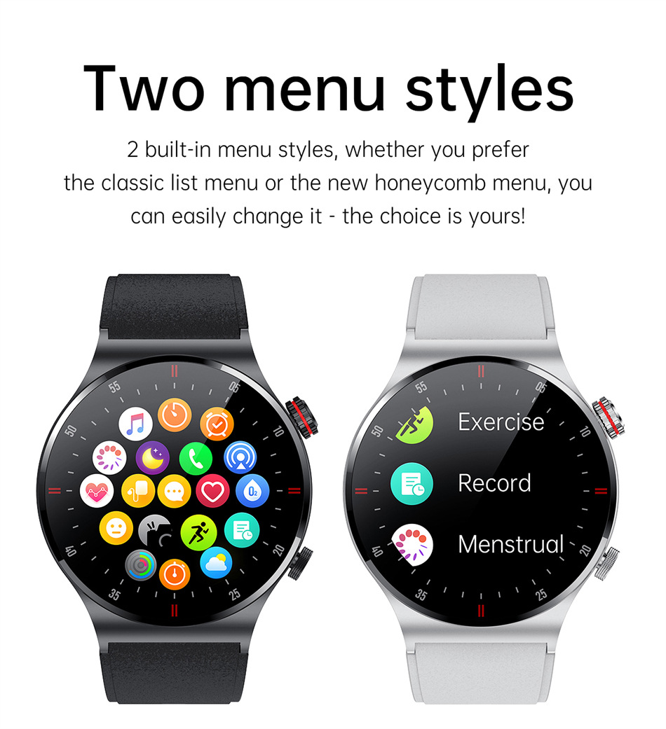 Lige Smartwatch Mat Häerzfrequenz Blutdrock An Bluetooth Uruff_voghion.com