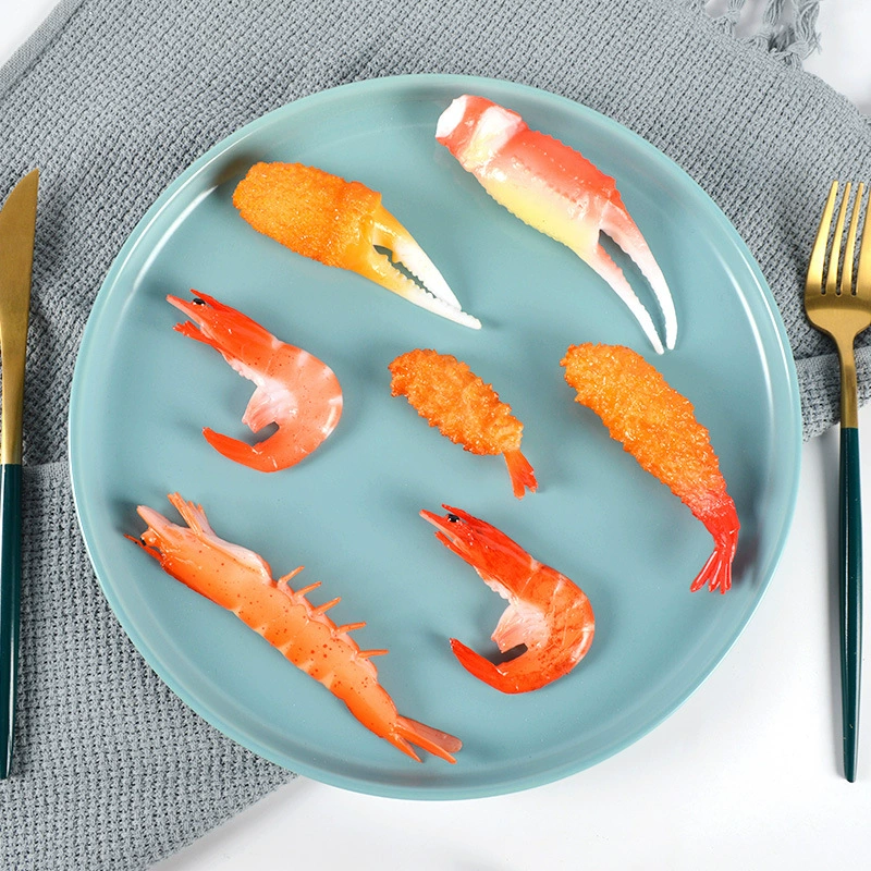 Моделирование японского темпура Крабовые щипцы модель головоломки еда игры Моделирование Креветки щипцы креветки еда Фотография реквизит оптом