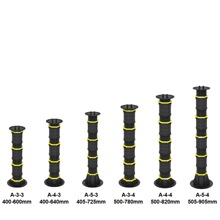 浩秀定制万能支撑架通用石木材龙骨架空旱喷园艺水景伸缩支撑承重