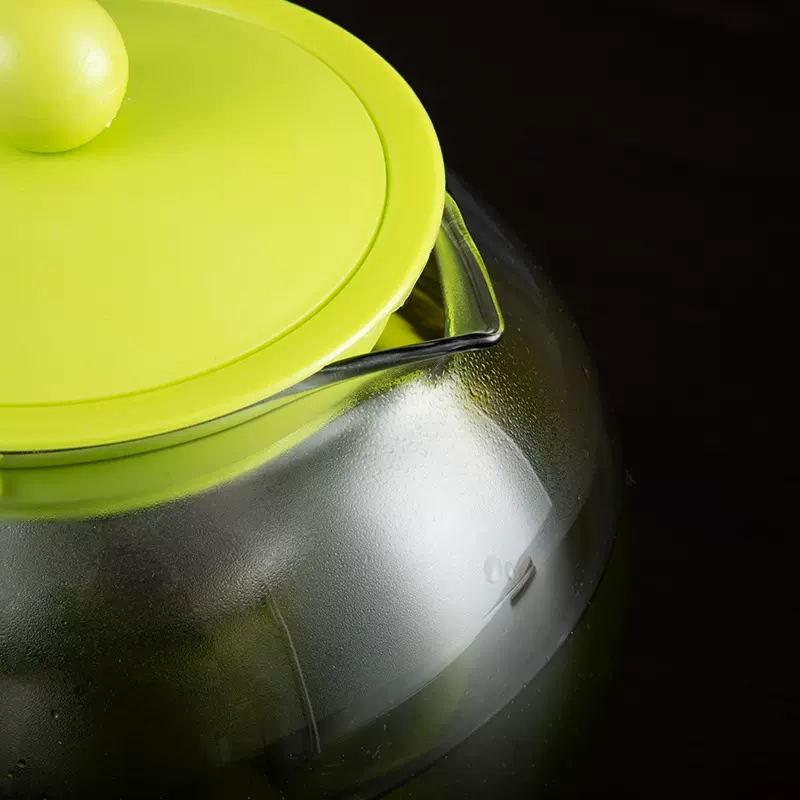 佳颖玻璃泡茶壶耐高温玻璃茶壶花茶壶1250ML经典茶具套装工厂