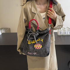 通勤用レディース斜め掛けバッグ卸売カジュアルファッションシンプルショルダーバッグ女性用小型ショルダーバッグ万能秋物