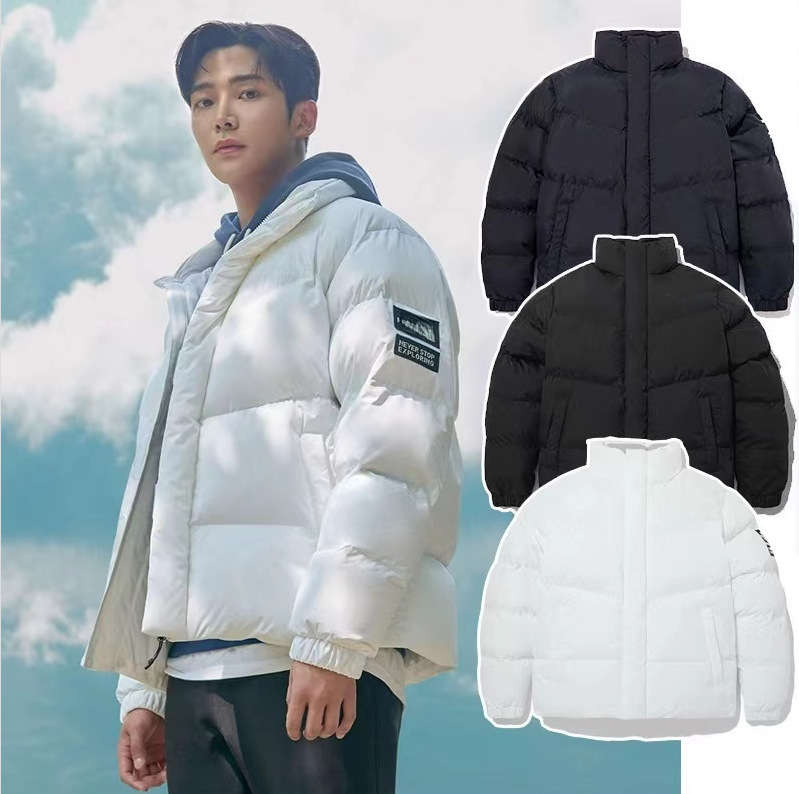 Autumn and Winter Men's Jacket Sports North Face Padded Warm Top Jacket Baseball Jacket Men's Motorcycle Jacket Embroidered Logo