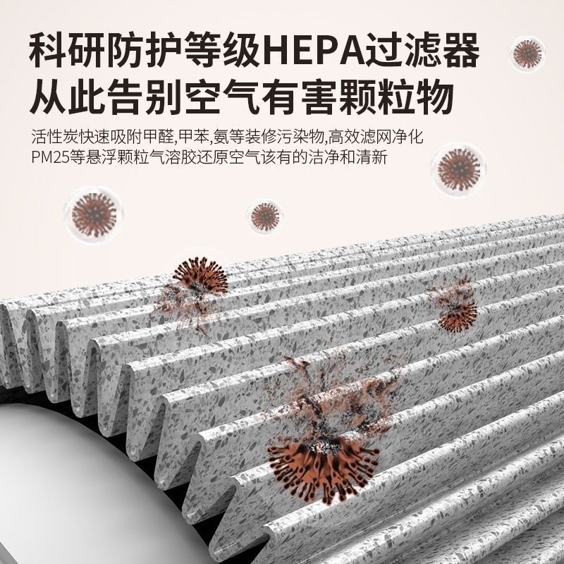 净化器家用宿舍除臭除甲醛室内紫光除菌香薰除烟味小夜灯|undefined