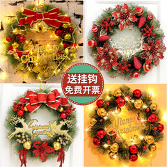 売れ筋のクリスマス装飾花輪クリスマスガーランドホテルショッピングモール装飾ドア吊り高級ウィンドウ装飾品
