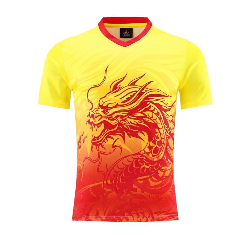 Dragón de secado rápido traje traje de barco de dragón manga corta protección solar dragón barco de dragón barco de dragón traje de equipo de seda de hielo se puede imprimir nombre del equipo