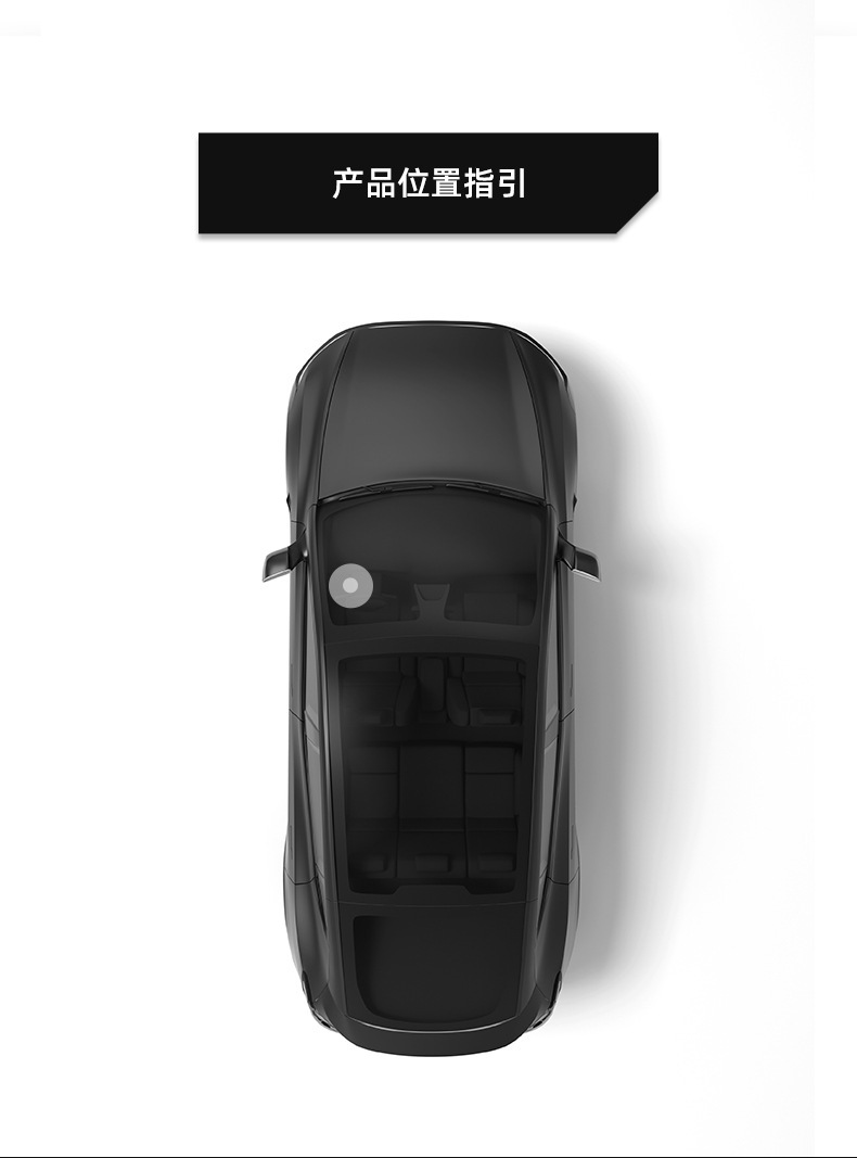 Suitable for Tesla's New Model 3/Y/Yl Steering Wheel Gear Shift Lever Cover Tesla Interior Decoration Sticker