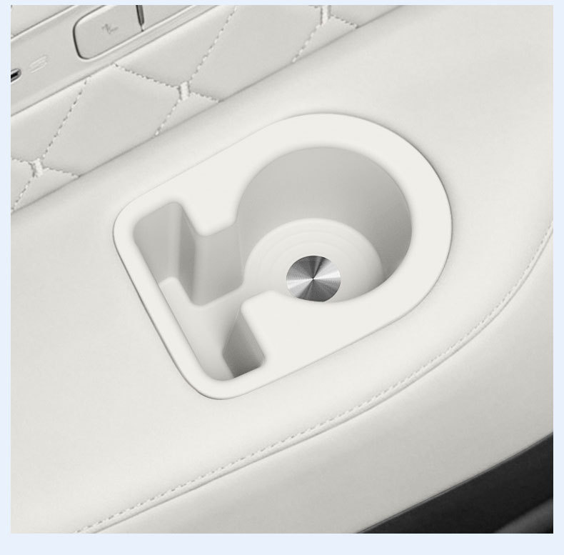 Suitable for WEY V9X and Great Wall H10, third-row cup holder silicone cup mat accessories, car interior cup cover