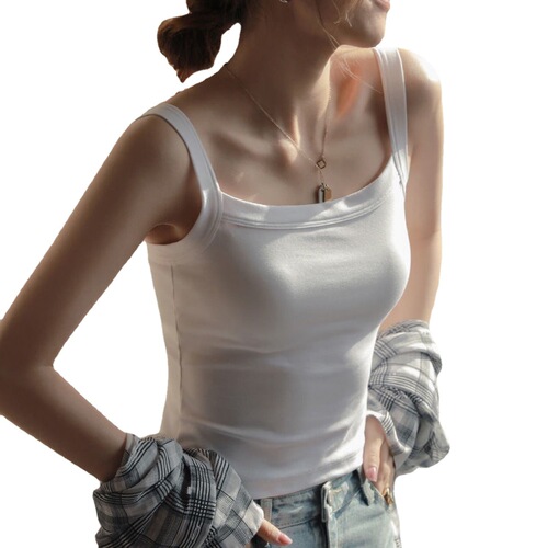 Women's Summer Tank Top Bralette Outerwear Base Layer Innerwear Sexy High-End Student Versatile Sport Bralette