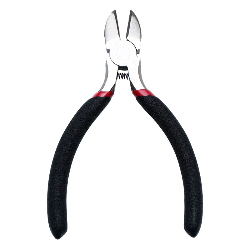 5inch диагональные плоскогубцы, красные и черные весенние трудосберегающие ювелирные изделия ручной работы из бисера, диагональные плоскогубцы своими руками