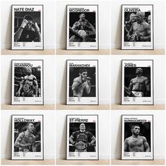 UFC アスリートキャンバス絵画装飾絵画ポスター絵画コア AliExpress temu Amazon 卸売販売