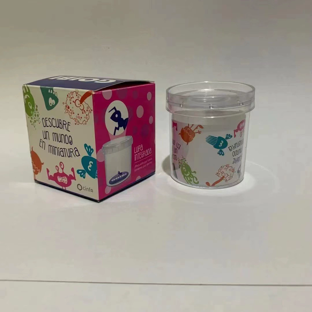 Коробка для наблюдения за насекомыми 29040, научный эксперимент с дышащими отверстиями, коробка для ловли насекомых, увеличительное стекло для разведения насекомых