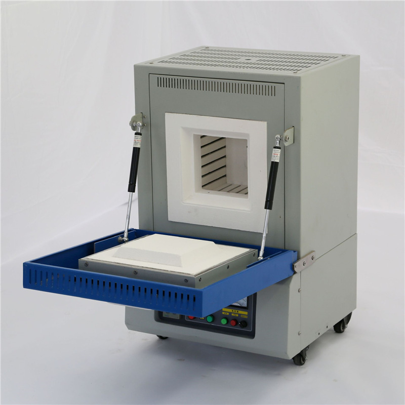 下开门高温阻丝加热箱式炉马弗炉 程序控温无须值守自动升降温包