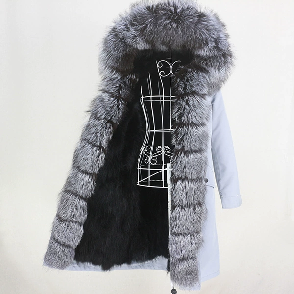 Blue gray+silver fox+black tweezo
