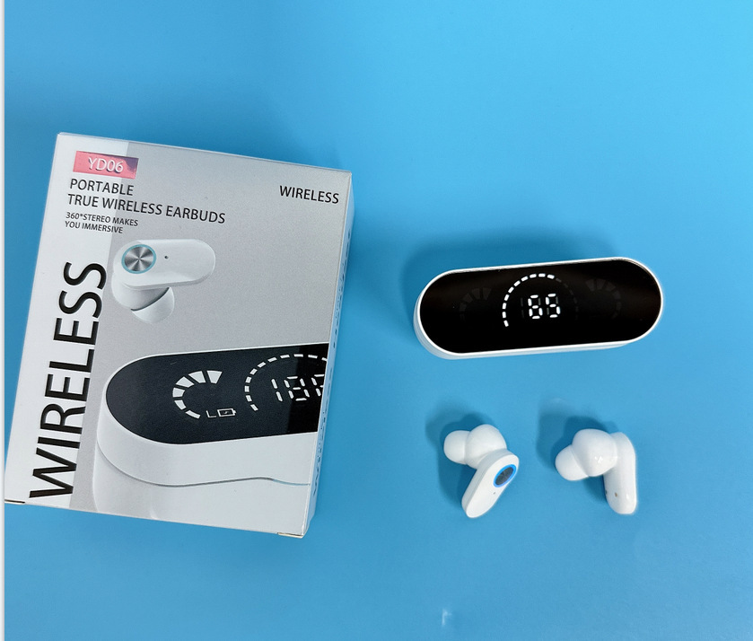 Modelo privado explosivo transfronterizo YD03 M90 F9-5C M25 E7S Pantalla digital táctil TWS 5.4 Auriculares Bluetooth F9