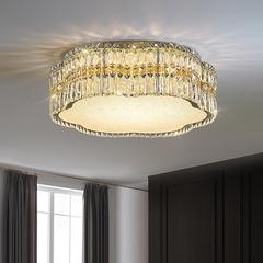 Crystal Pendant Light Light for Luxury Bedroom, Zhongshan Lighting, High-end and Grand Living Room Light, LED Master Bedroom Room Light for Home Use