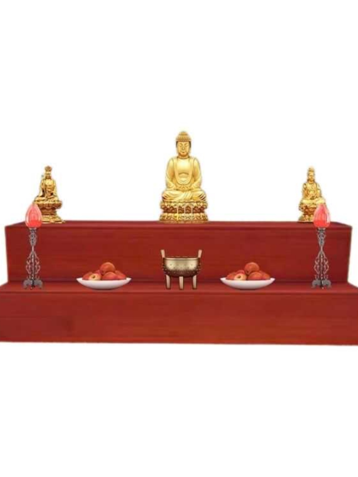 ♔ Customized Rectangular Altar Table for Home Use, Step-Style Buddha Altar Table for Worship