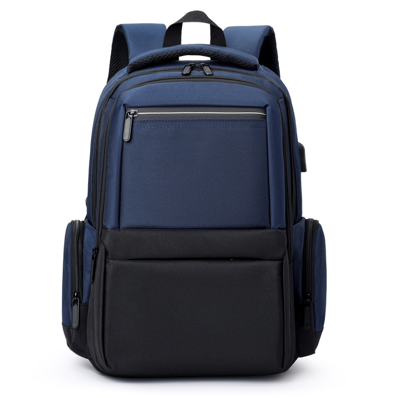 Otoño de gran capacidad nueva mochila interfaz USB mochila de viaje de viaje colgante tracción bolsa de viaje portátil