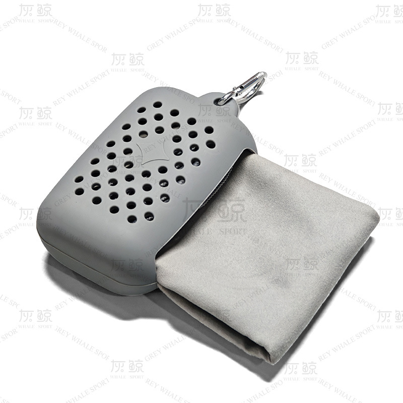 회색 긴 실리콘 슬리브