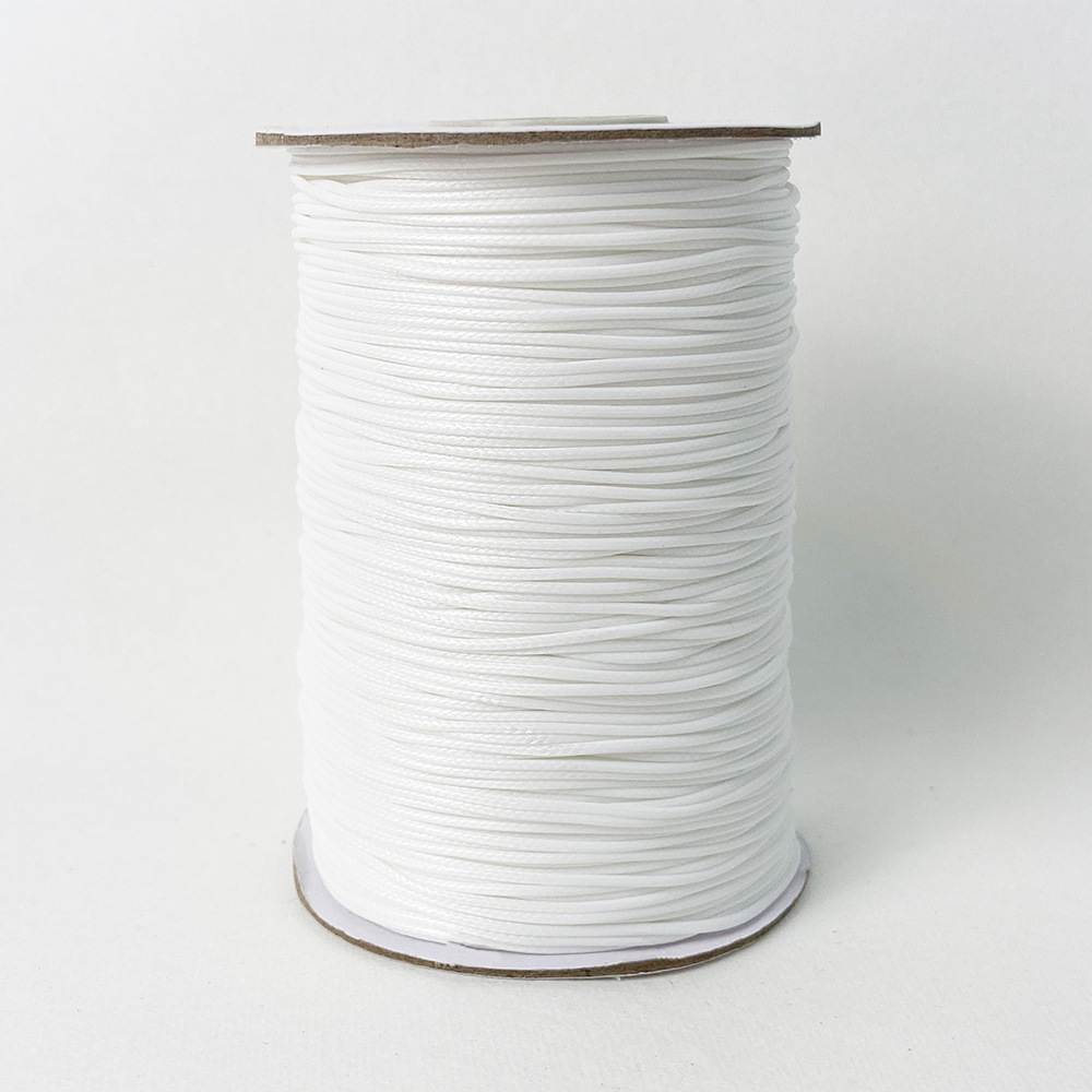 Cuerdas de cera coreanas al por mayor 0.5-5mm colgante de cuerda de cera ecológica cuerda de cera hecha a mano DIY pulsera tejida cuerda de cera joyas