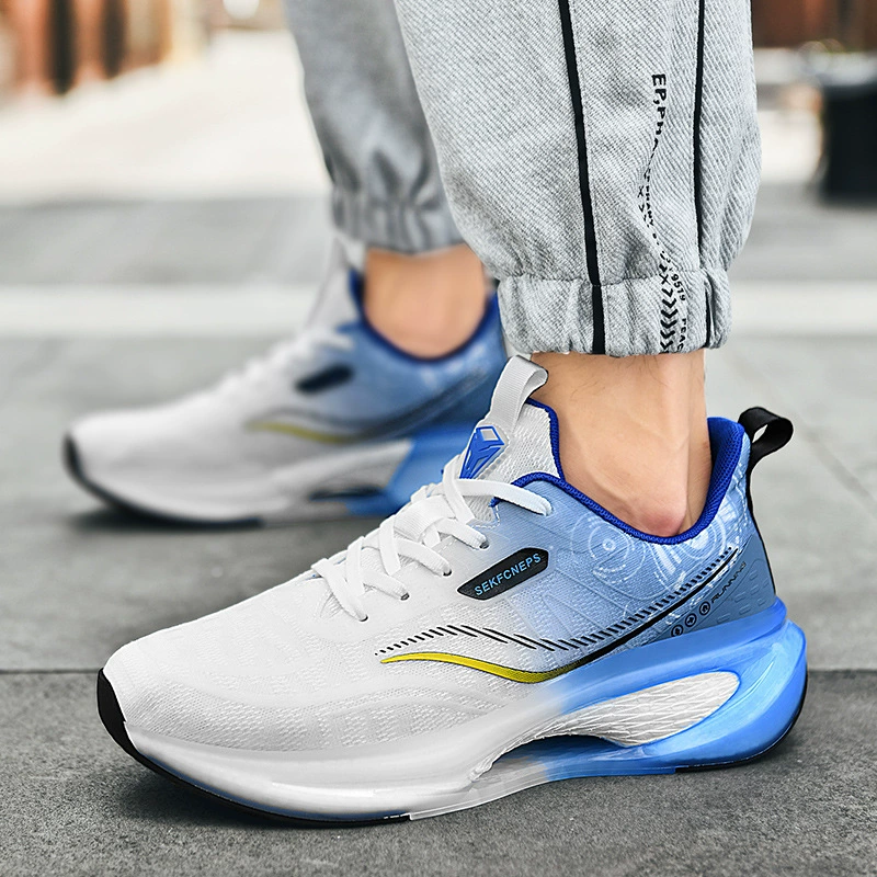 Мужская повседневная обувь 2025, весенне-летняя спортивная обувь для пар, дышащая модная обувь с попкорном, молодежная мужская обувь для бега