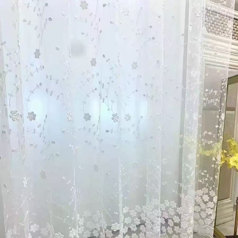 Pastoral-style Embroidered Yarn Exquisite Small Floral Milk Silk Floral Clusters Textic Bar Dripping Princess Style